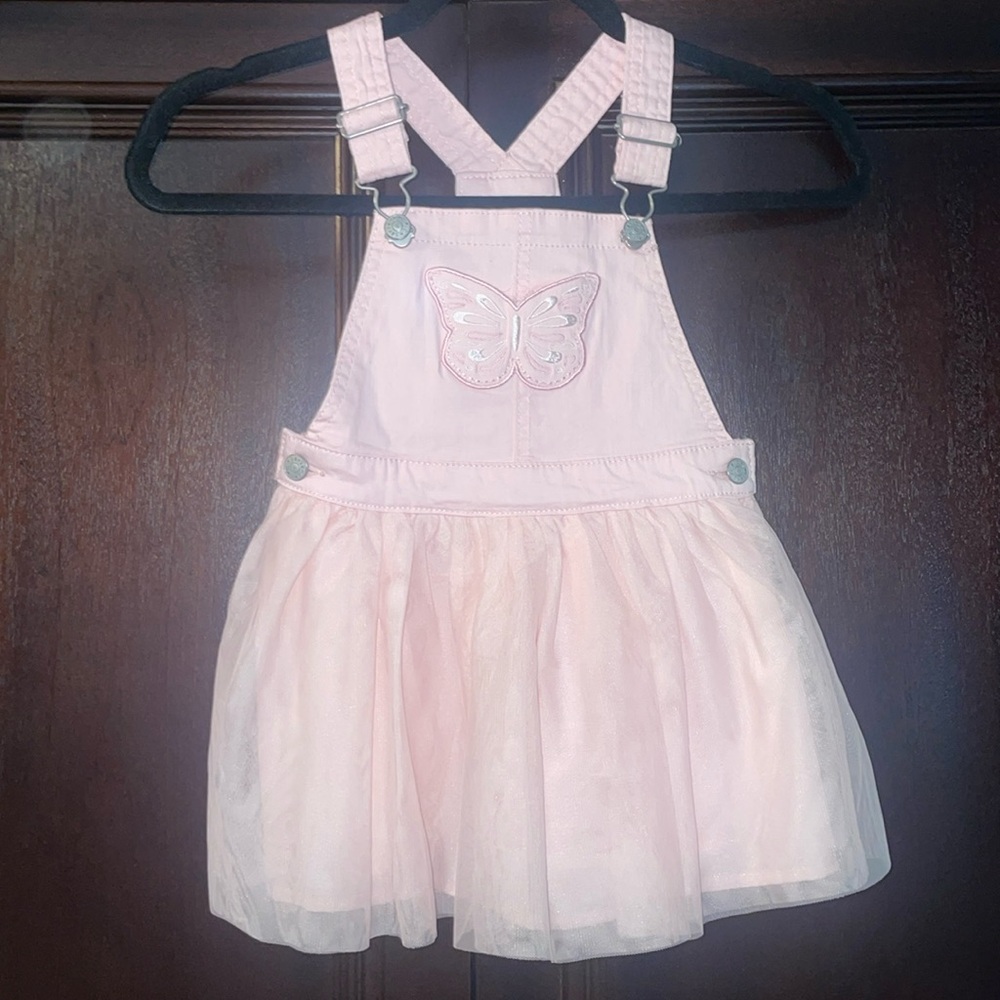 Pink Epic Threads overalls skirt sz 3T